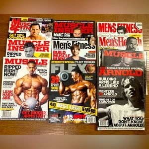 MEN’S FITNESS AND BODYBUILDING MAGAZINES